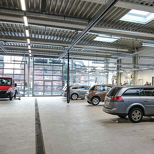 Architekt Ladwig, Neubau Autohaus