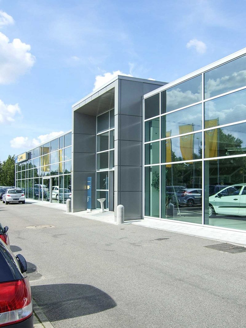 Architekt Ladwig, Umbau Autohaus